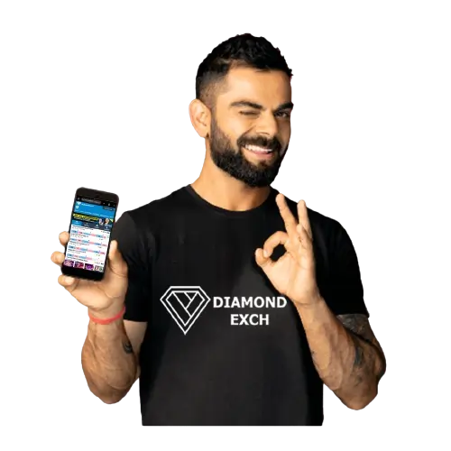 Virat kohli promotes diamond exch
